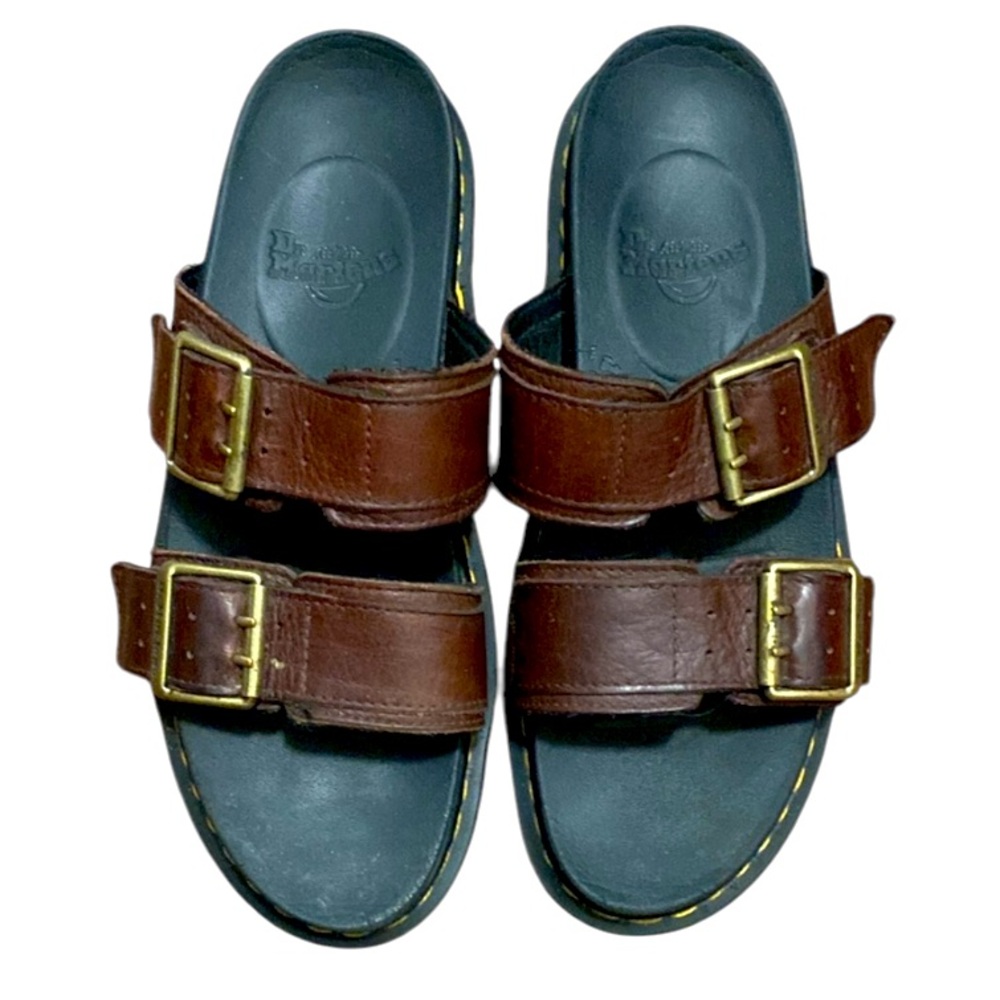 Dr. Martens RETRO Unisex Brown Leather Sandals Size 12L